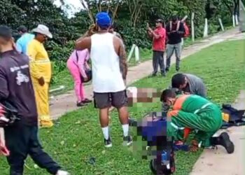 Homem morre e mulher fica gravemente ferida ao cair da ponte da amizade em Timon