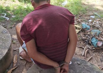 Homem é preso após agredir companheira e tentar fugir por área de mata em Lagoa Alegre
