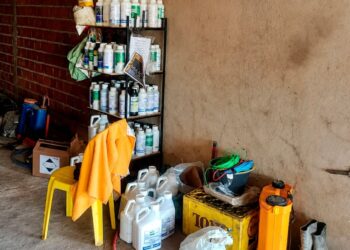 Adapi interdita e notifica empresa por venda irregular de agrotóxicos em Santo Antônio de Lisboa