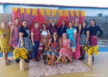 Arraiá das Crianças do Mickey reúne famílias e celebra tradição junina em escola municipal