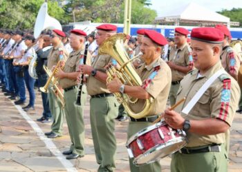 Concerto gratuito sobre a história do forró marca comemorações de aniversário do Corpo Musical e da Polícia Militar do Piauí