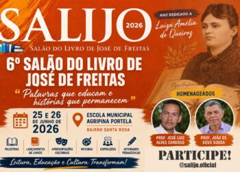 José de Freitas recebe 6ª edição do Salão do Livro com programação voltada à educação e cultura