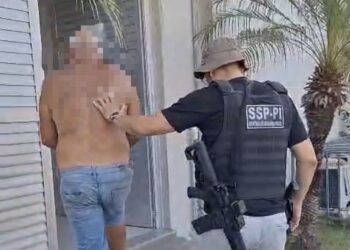 Condenado por feminicídio é preso durante ação da SSP na zona Sul de Teresin