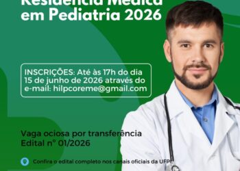 Hospital Infantil Lucídio Portella abre processo seletivo para transferência na Residência Médica em Pediatria