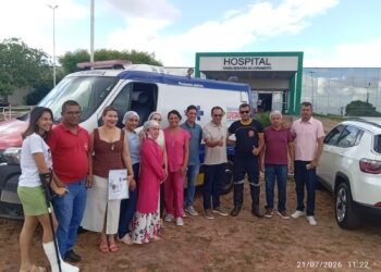 Prefeitura de José de Freitas entrega nova ambulância para reforçar atendimento no Hospital Nossa Senhora do Livramento