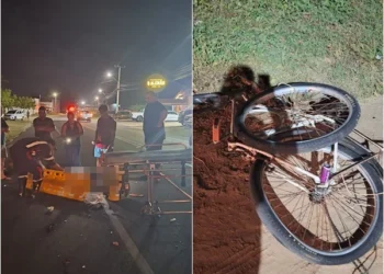 Homem é atropelado duas vezes após caminhonete atingir casal de bicicleta no litoral do Piauí; motorista embriagado é preso