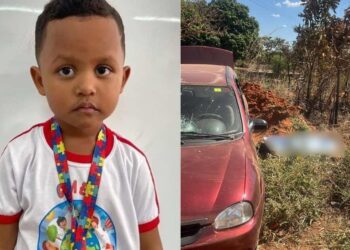 Criança de 3 anos filho de piauiense morre após ser atingida por carretinha em GO; mãe fica gravemente ferida