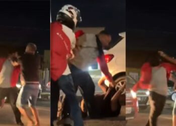 Briga entre motoristas de aplicativo termina com homem ferido e outro preso em Teresina