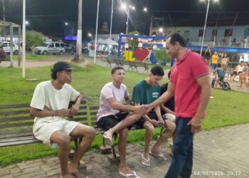 Prefeito Pedro Gomes visita barracas e reforça convite para os festejos de Nossa Senhora do Livramento em José de Freitas