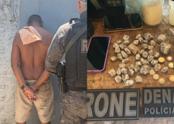 Homem é preso com 47 invólucros de maconha durante operação na Zona Norte de Teresina