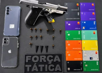 Força Tática apreende pistola, munições e cocaína na zona rural de São Raimundo Nonato