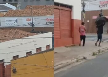 Dupla é presa após furto em comércio no Centro de Teresina; ação foi filmada