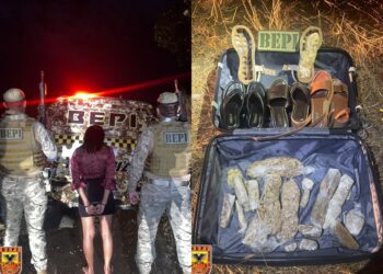 Mulher é presa com 10 kg de crack dentro de bagagem em ônibus na BR-316, no Piauí