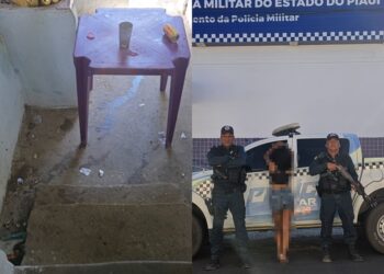 Mãe é presa suspeita de deixar três filhos sozinhos por cerca de 20 horas no Piauí