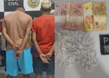 Três suspeitos de tráfico são presos com 77 pedras de crack em Porto, no Piauí