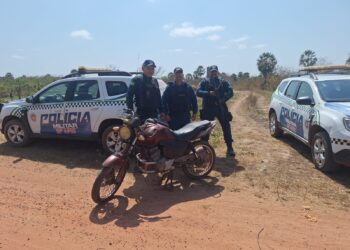 Polícia Militar recupera motocicleta furtada escondida em matagal próximo ao Rodoanel de José de Freitas