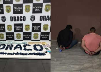 Operação do DRACO prende dois suspeitos e apreende drogas entre Teresina e Timon