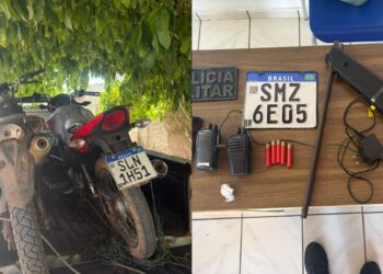 Após denúncia anônima, PM localiza duas motocicletas roubadas e adulteradas em Barras