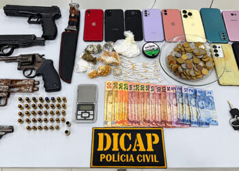 Homem condenado por homicídio é preso com armas e drogas durante operação em Timon