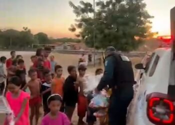 16º BPM realiza ação do Dia das Crianças e leva alegria a pacientes e comunidades de José de Freitas