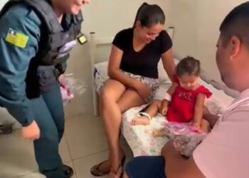 16º BPM realiza ação do Dia das Crianças e leva alegria a pacientes e comunidades de José de Freitas