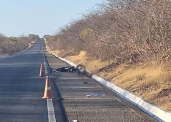 Acidente com motocicleta deixa homem morto na BR-407 entre Patos e Jacobina