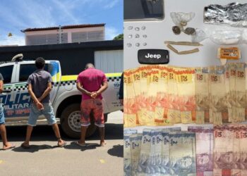 Quatro homens são presos com drogas e dinheiro em ação contra o tráfico em São Raimundo Nonato
